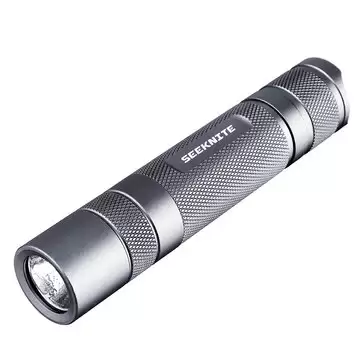 Order In Just $11.99 44% Off For Seeknite St02 Gray Sst40 1800lm 5000k 18650 Tactical Flashlight With This Coupon At Banggood