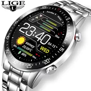Order In Just $33.29 Lige 2020 Fashion Full Circle Touch Screen Mens Smart Watches Ip68 Waterproof Sports Fitness Watch Luxury Smart Watch For Men At Aliexpress Deal Page