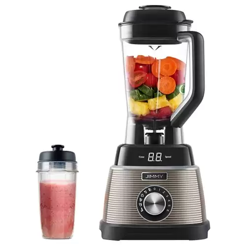 Order In Just $99.99 Xiaomi Jimmy B53 Smoothie Blender With Led Display 5 Intelligent Modes 1000w 6 Speed 1.5l Bpa-free Glass Jug 25000 Rpm High Speed 4 Sharp Blades Self-cleaning With Carry-on For Ice Nuts Soup Sauce - Gray With This Discount Coupon At Geekbuying