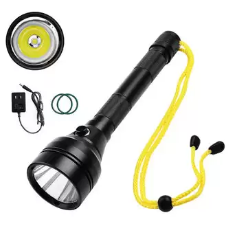 Order In Just $128.00 Seeknite Sd07 Xph70 3000lm Underwater 100m Led Diving Flashlight With This Coupon At Banggood