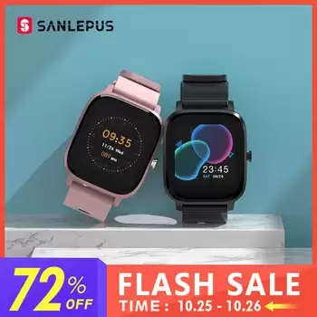 Order In Just $25.19 Sanlepus Global Version Smart Watch Ip67 Waterproof Smartwatch 2020 New Men Women Fitness Bracelet Band For Android Apple Xiaomi At Aliexpress Deal Page