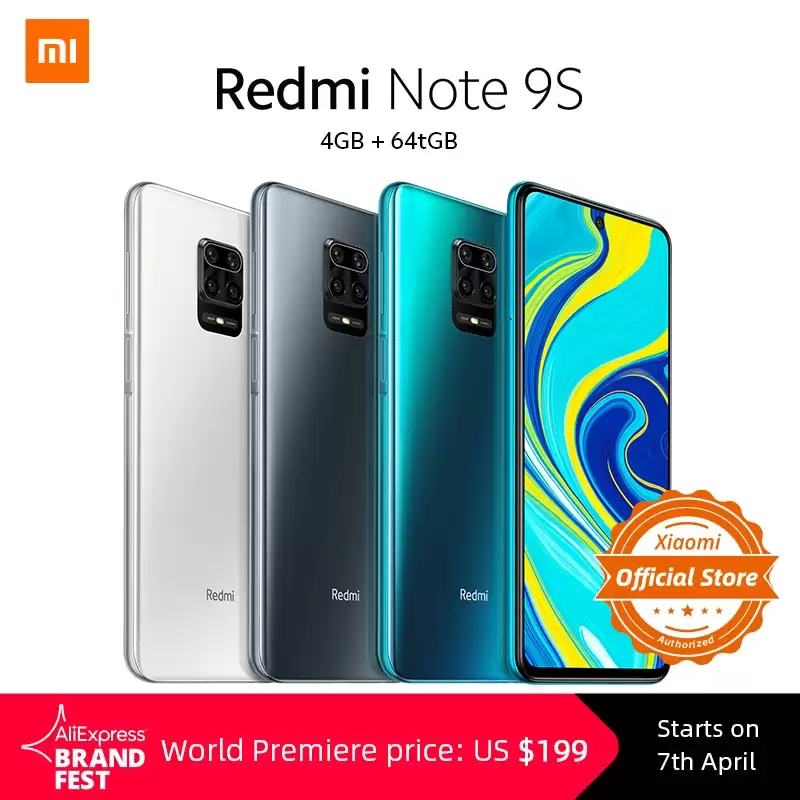 Get Extra $30 Discount On Xiaomi Redmi Note 9s 64gb With This Discount Coupon At Aliexpress
