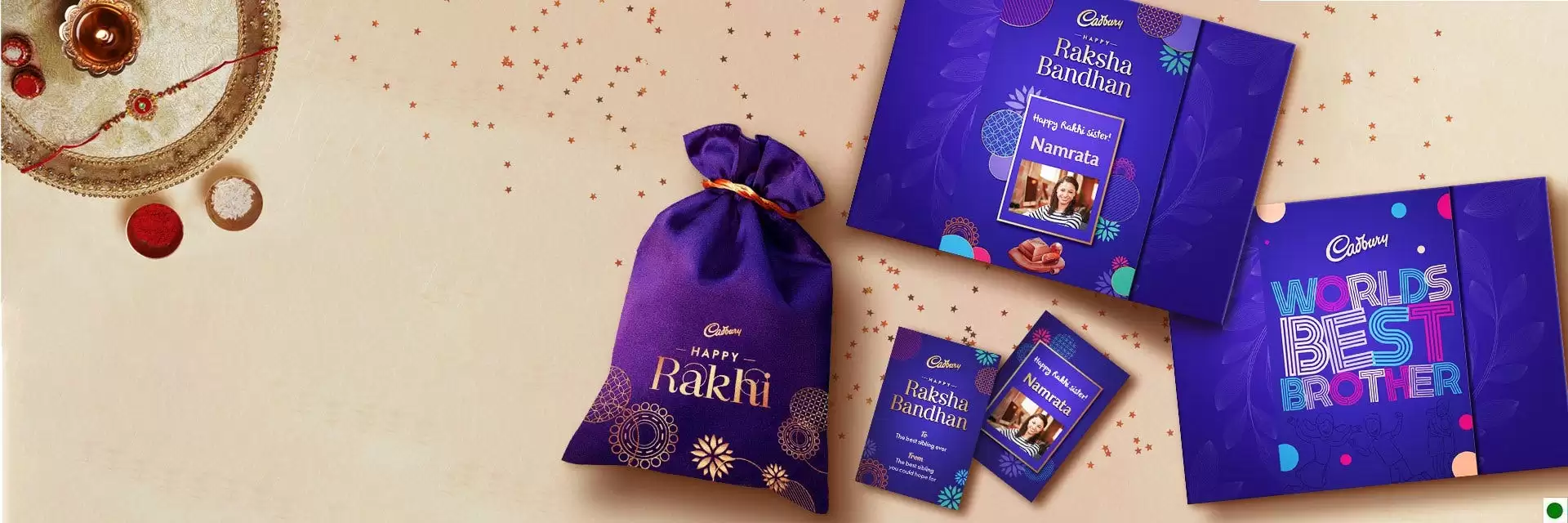 Buy Rakhi Cadbury Gift Sets As Low As Rs.500 + Free Shipping At Cadburygifting.In Deal Page