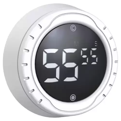 Order In Just $9.99 Baldr B0362s Kitchen Cooking Round Timer Lcd Screen With Buzzer - White With This Discount Coupon At Geekbuying