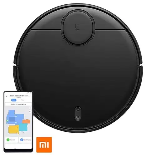 Order In Just $316.99 Xiaomi Mijia Pro Styj02ym Robot Vacuum Cleaner Lds Version 2100pa Intelligent Electric Control Water Tank Three Cleaning Modes - Black With This Discount Coupon At Geekbuying