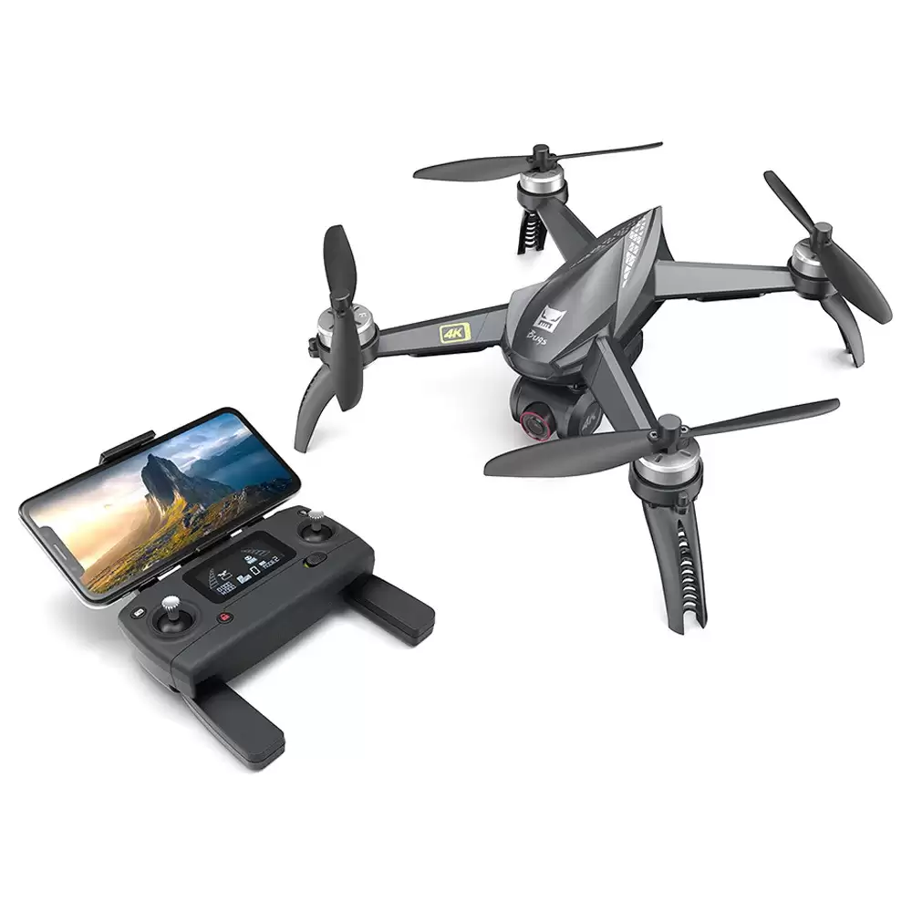 Pay Only $100-30.00 For Mjx Bugs 5 W B5w 4k Version 5g Wifi Fpv Gps Rc Drone With Single-axis Gimbal 20mins Flying Time Follow Me Mode Rtf - Two Batteries With Bag With This Coupon Code At Geekbuying
