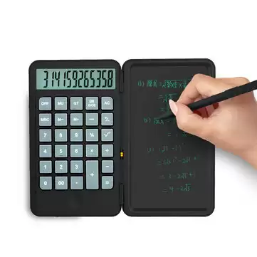 Order In Just $11.99 Newyes Desktop Calculator With Portable Lcd Handwriting Screen Writing Tablet 12-digit Display Repeated Writing Primary School Business Stationery Office Supplies With This Coupon At Banggood