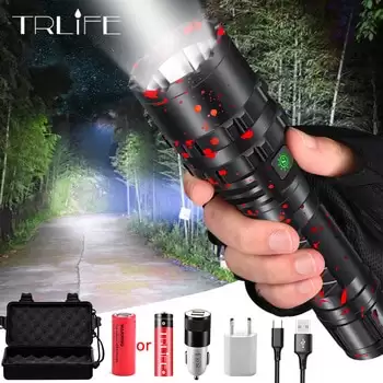 Order In Just $10.84 Christmas High Power Xhp50.2 Led Flashlight Xlamp Aluminum Hunting L2 Waterproof Torch Light Powerful Lanterna Gifby 18650 26650 At Aliexpress Deal Page