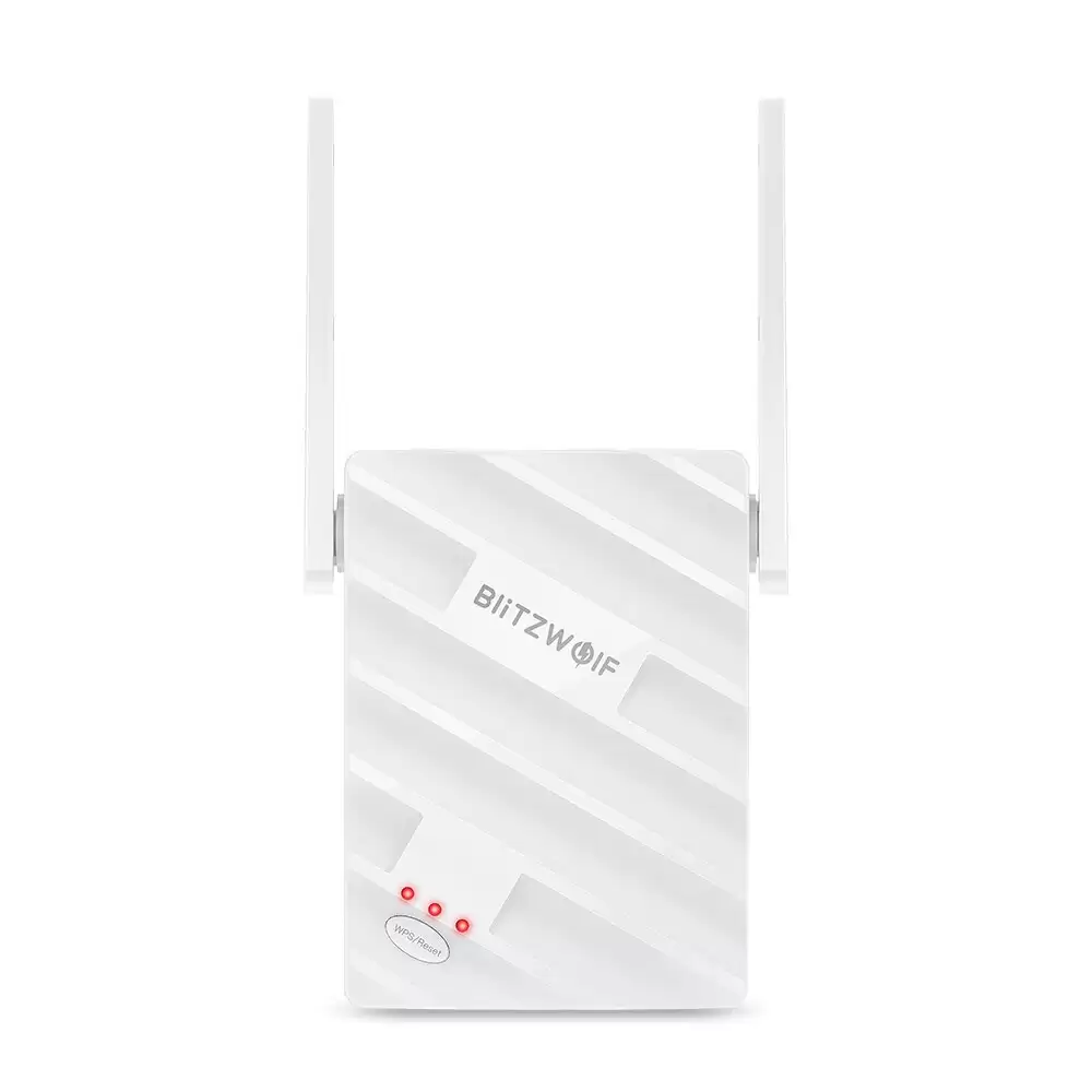Order In Just $22.99 Blitzwolf Bw-net3 Wireless Repeater Dual Band 1200mbps Wireless Range Extender Supports 64 Devices Portable Wifi Signal Amplifier With This Coupon At Banggood