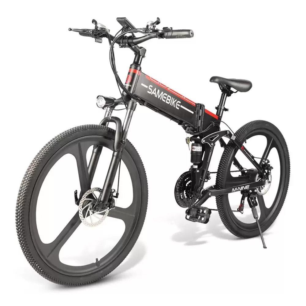 Pay Only $949.99 For Samebike Lo26 Smart Folding Electric Moped Bike 350w Motor 10.4ah Battery Max 35km/h 26 Inch Tire - Black With This Coupon Code At Geekbuying