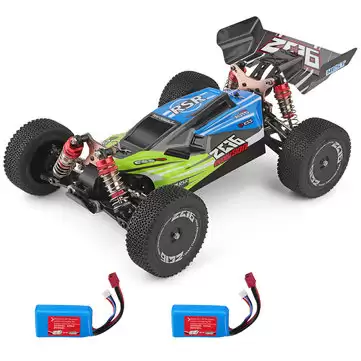 Order In Just $97.59 8% Off For Wltoys 144001 1/14 2.4g 4wd High Speed Racing Rc Car Vehicle Models 60km/h Two Battery With This Coupon At Banggood