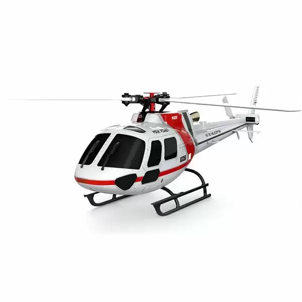 Order In Just $86.69 15% Off For Xk K123 6ch Brushless As350 Scale 3d6g System Rc Helicopter Bnf With This Coupon At Banggood