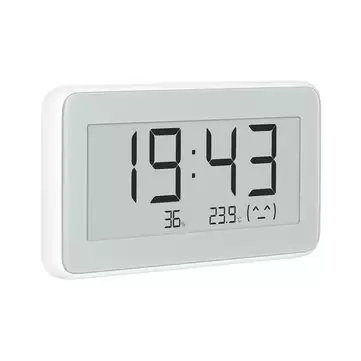 Order In Just $11.99 / €10.66 Xiaomi Mijia Bt4.0 Bluetooth Wireless Smart Electric Digital Desktop Clock Indoor Outdoor Hygrometer Thermometer With This Coupon At Banggood