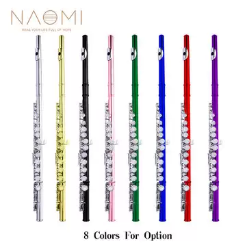 Order In Just $95.00 12% Off For Naomi Professional Closed 16 Hole Flute C Key Concert Flutes Cupronickel Silver Plated Flute With This Coupon At Banggood