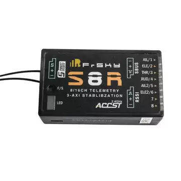 Order In Just $39.94 15% Off For Frsky S8r 16ch Stablibzation Rssi Pwm Output Telemetry Receiver With Smart Port With This Coupon At Banggood