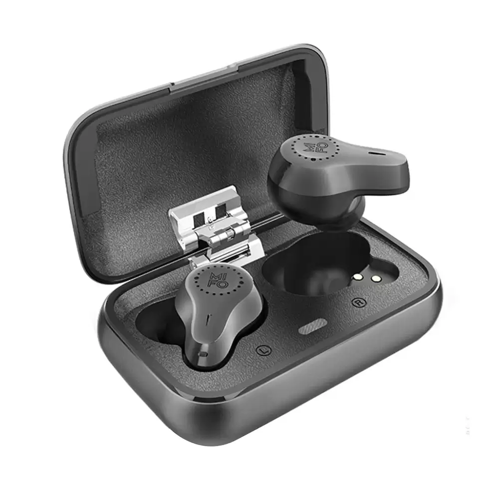 Pay Only $99.99 For Mifo O7 Bluetooth 5.0 Qualcomm Qcc3020 Tws Earphones Balanced Armature Independent Usage Ipx7 Aac/sbc/aptx 7 Hours Playtime - Black With This Coupon Code At Geekbuying