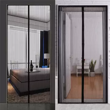 Order In Just $8.69 / €7.94 Mosquito Door Curtains Net Mesh Screen Bug Fly Pet Patio Hands Insect Proof Door Net With This Coupon At Banggood