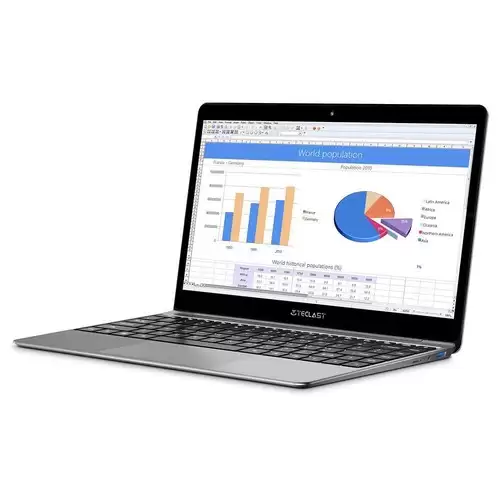 Order In Just $339.99 Teclast F7 Plus Laptop Intel Celeron N4100 Quad Core 14 Inch 1920*1080 Ips Screen Windows 10 8gb Ram 256gb Ssd - Silver With This Discount Coupon At Geekbuying