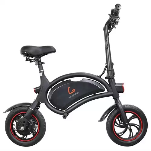 Pay Only $383.99 For Kugoo Kirin B1 Folding Moped Electric Bike E-scooter 250w Brushless Motor Max Speed 25km/h 6ah Lithium Battery Disc Brake 12 Inch Pneumatic Tires - Black With This Coupon Code At Geekbuying