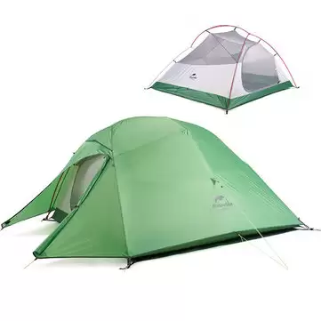 Order In Just $89.99 16% Off For Naturehike Cloud-up 2 People Lightweight Backpacking Tent 210t Ripstop 4 Season Dome Tent Double Layers Pu 3000mm Water Resistant With Footprint For Camping Hiking With This Coupon At Banggood