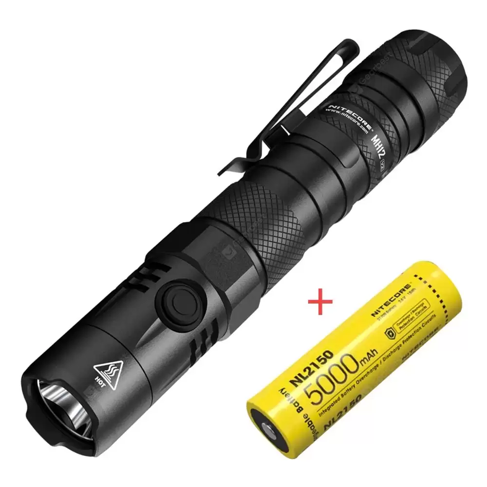 Order In Just $59.95 Nitecore Mh12 V2 1200lm Classic Direct Charge Almighty Small Straight Flashlight At Gearbest With This Coupon