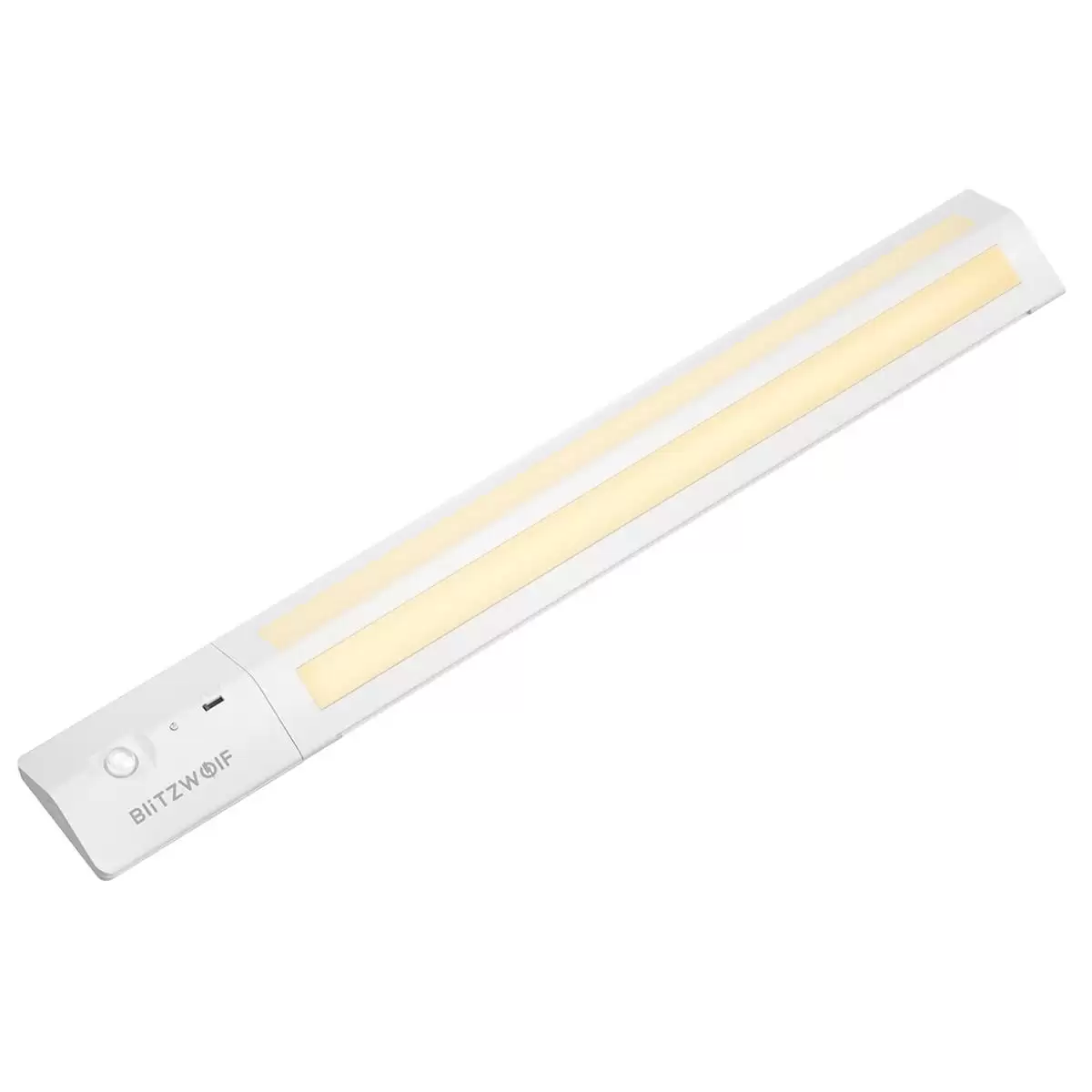 Order In Just $12.55 [upgrade Version] Blitzwolf Bw-lt8 Pir Light Motion Sensor Led Cabinet Light Removable Lithium Battery 3000k Color Temperature For Bathroom Bedroom Storage Room Stick-on Stairs Step Light Bar - Warm White With This Coupon At Banggood