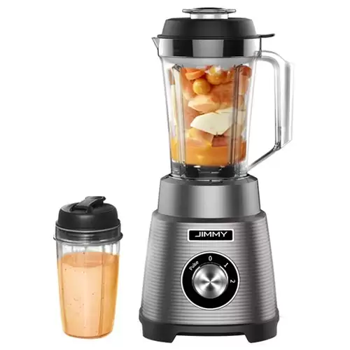 Pay Only $42.99 For Xiaomi Jimmy B32 Smoothie Blender 700w 2 Speed 0.9 Liter Bpa-free Glass Jug 22000 Rpm High Speed 4 Sharp Blades Self-cleaning With Carry-on For Ice Nuts Soup Sauce - Gray With This Coupon Code At Geekbuying