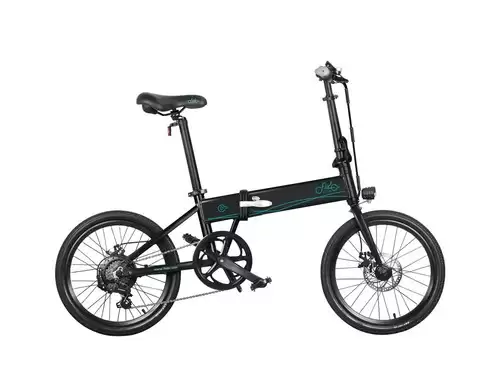 Pay Only $679.99 For Fiido D4s Folding Moped Electric Bike Shimano 6-speed Gear Shifting City Bike Commuter Bike 20-inch Tires 250w Motor Max 25km/h 10.4ah Battery Up To 80km Mileage Range - Black With This Coupon Code At Geekbuying