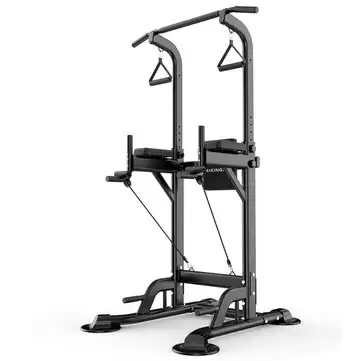 Order In Just $179.99 15% Off For Miking 045 Multifunction Power Tower Adjustable Horizontal Bar Pull-ups Dip Stands Pull Up Bar Gym Strength Training Fitness Equipment For Adult Kids With This Coupon At Banggood