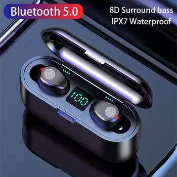 Order In Just $11.1 Mini Wireless Bluetooth 5.0 Tws Earphones Ipx7 Waterproof 2000 Mah Warehouse Hifi Stereo Sound Headsets Earbuds Sport Headphones At Aliexpress Deal Page