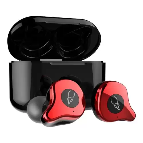 Order In Just $49.99 Sabbat E12 Ultra Qualcomm Qcc3020 Cvc8.0 Tws Earbuds Qi Wireless Charging Independent Use Aptx/aac/sbc Siri Google Assistant Ipx5 - Red With This Discount Coupon At Geekbuying