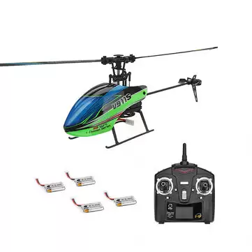 Order In Just $53.54 15% Off For Wltoys V911s 2.4g 4ch 6-aixs Gyro Flybarless Rc Helicopter Rtf With 4pcs 3.7v 250mah Lipo Battery With This Coupon At Banggood
