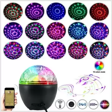 Order In Just $12.99 / €11.97 Holiday Light 16 Colors Music Shake It Off Christmas Projection Lights For The Party With This Coupon At Banggood