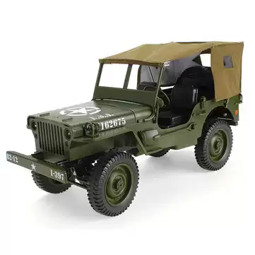 Order In Just $40.19 15% Off Jjrc Q65 2.4g 1/10 Jedi Proportional Control Crawler Military Truck 4wd Off-road Rc Car With Canopy Led Light With This Coupon At Banggood