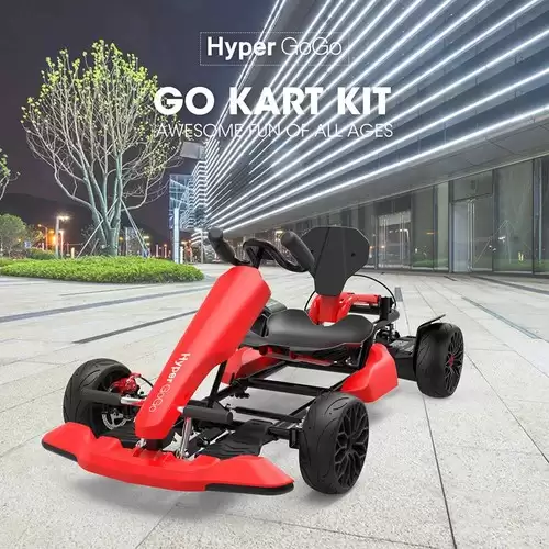 Pay Only $539.99 For Hyper Gogo Go Kart Kit Compatible With All Hoverboard Accessory - Red With This Coupon Code At Geekbuying