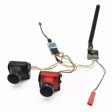 Order In Just $45.89 For 2.5mm 700tvl Ccd Dual Fpv Camera + Ewrf 5.8g 48ch 25/200/600mw Switchable Fpv Transmitter Combo For Fpv Racing Rc Drone With This Coupon At Banggood