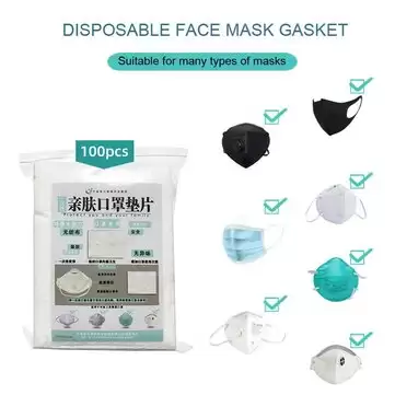 Order In Just $9.99 / €9.22 100pcs Dust Proof Breathable Anti Haze Disposable Mouth Mask Inner Pads Filter Protect Mask Filter Mask Replacement Mask Pad With This Coupon At Banggood