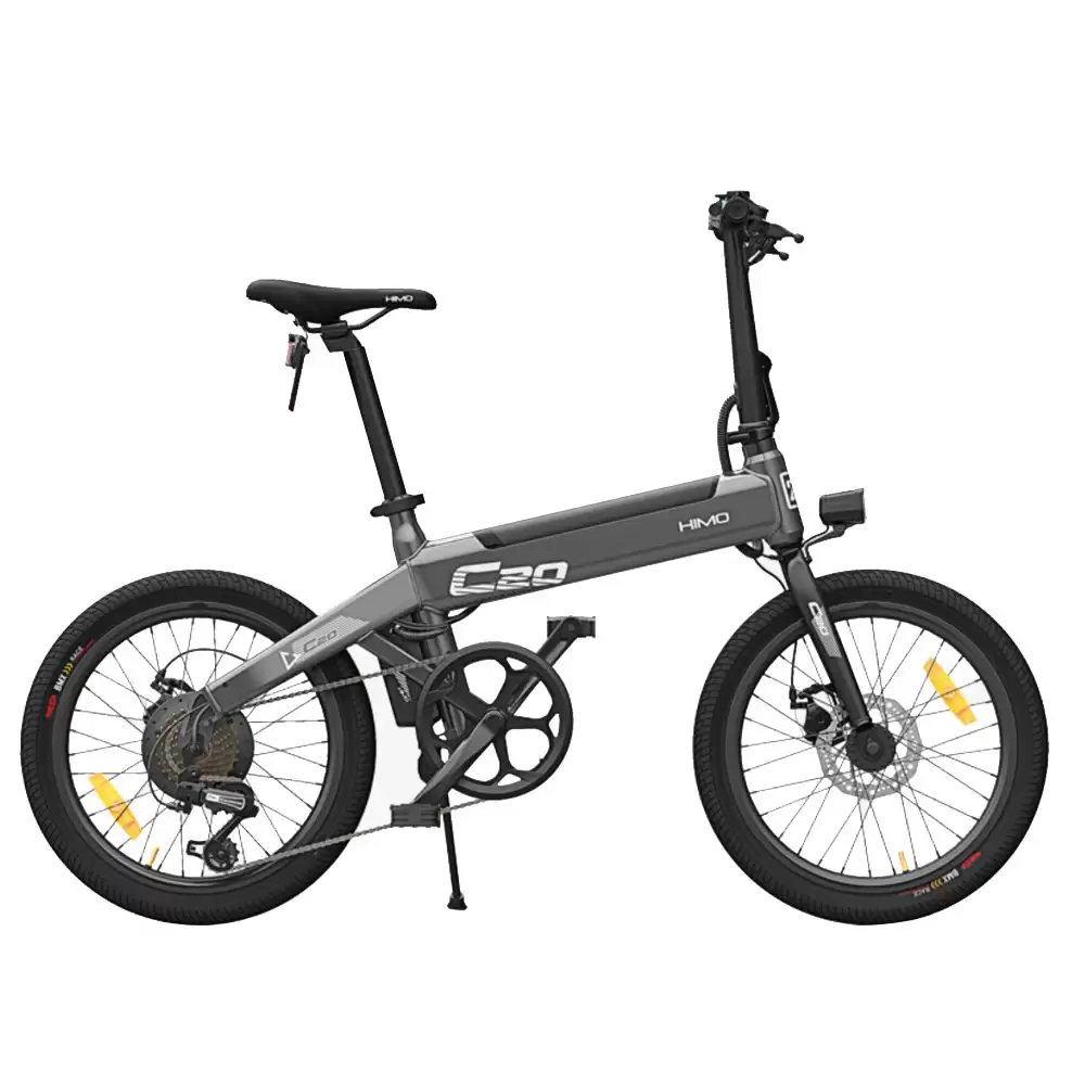 Pay Only $845.99 For Xiaomi Himo C20 Foldable Electric Moped Bicycle 250w Motor Max 25km/h 10ah Battery Hidden Inflator Pump Variable Speed Drive - Gray With This Coupon Code At Geekbuying
