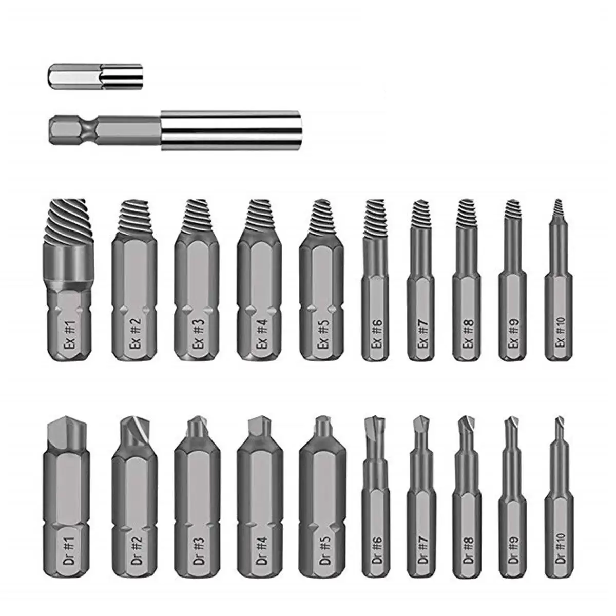 Order In Just $7.99 Drillpro 22pcs Damaged Screw Extractor Set For Broken Screw With This Coupon At Banggood