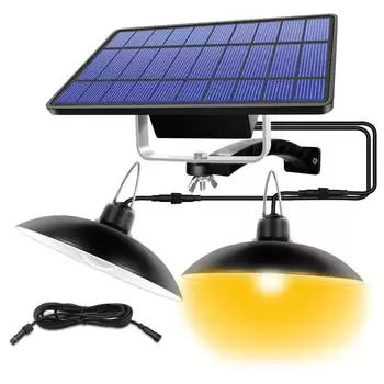 Order In Just $17.1 Double Head Solar Pendant Light Outdoor Indoor Solar Lamp With Line Warm White/white Lighting For Camping Home Garden Yard At Aliexpress Deal Page