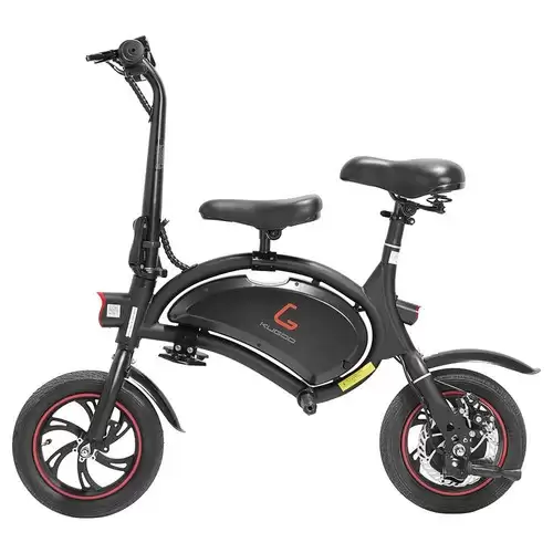 $10 Off For [eu Stock]kugoo Kirin B1 With Children Seat Folding Moped Electric Bike E-scooter With This Discount Coupon At Geekbuying