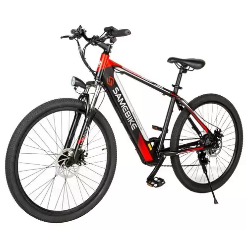 Pay Only $749.99 For Samebike Sh26 Electric Mountain Bike 26 Inch Inflatable Rubber Tires 250w Brushless Motor Up To 70km Range Three Modes Adjustable Height Dual Disc Brakes Led Display - Black With This Coupon Code At Geekbuying