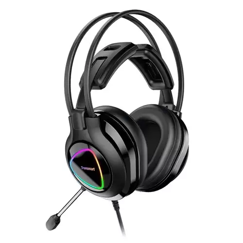 Pay Only $27.99 For Tronsmart Glary Alpha Colorful Led Gaming Headset With Lighting 3.5mm+usb Port With This Coupon Code At Geekbuying