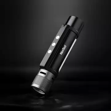 Order In Just $25.99 53% Off For Xiaomi Nextool 6-in-1 1000lm Dual-light Zoomable Alarm Flashlight With This Coupon At Banggood