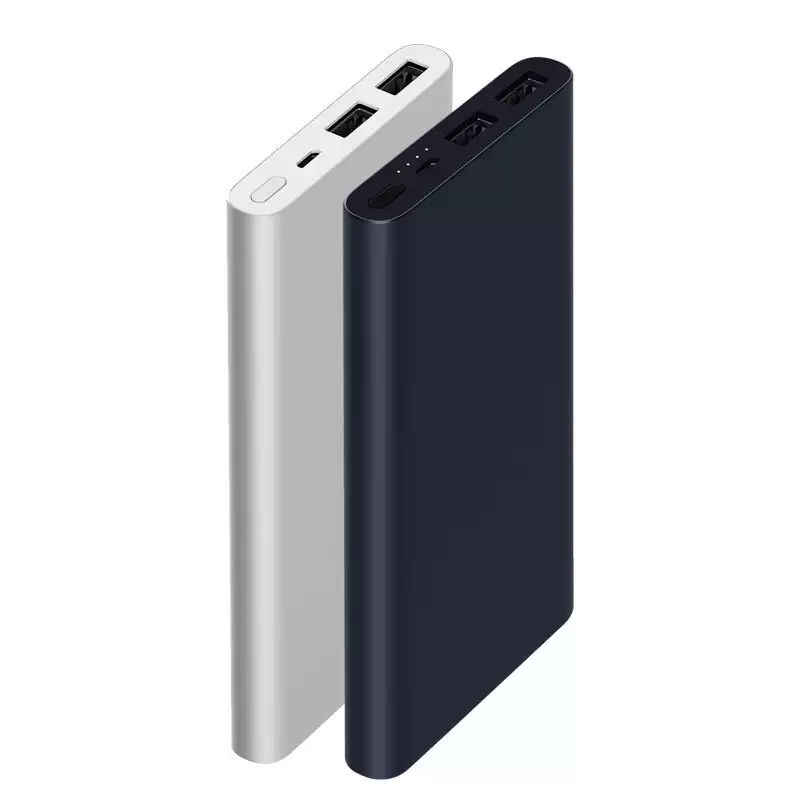Order In Just $15.99 Original Xiaomi New 10000mah Power Bank 2 Dual Usb 18w Quick Charge 3.0 Charger For Mobile Phone With This Coupon At Banggood
