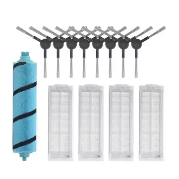 Order In Just $15.99 / €14.28 13pcs Replacements For Xiaomi Mijia Styj02ym Viomi V2 V2 Pro Vacuum Cleaner Parts Accessories Flannel Brush*1 Side Brushes*8 Hepa Filters*4 With This Coupon At Banggood