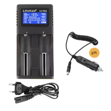 Order In Just $18.69 35% Off For Liitokala Lii-pd2 Lcd Battery Charger With 12v Car Charger Male Plug With This Coupon At Banggood
