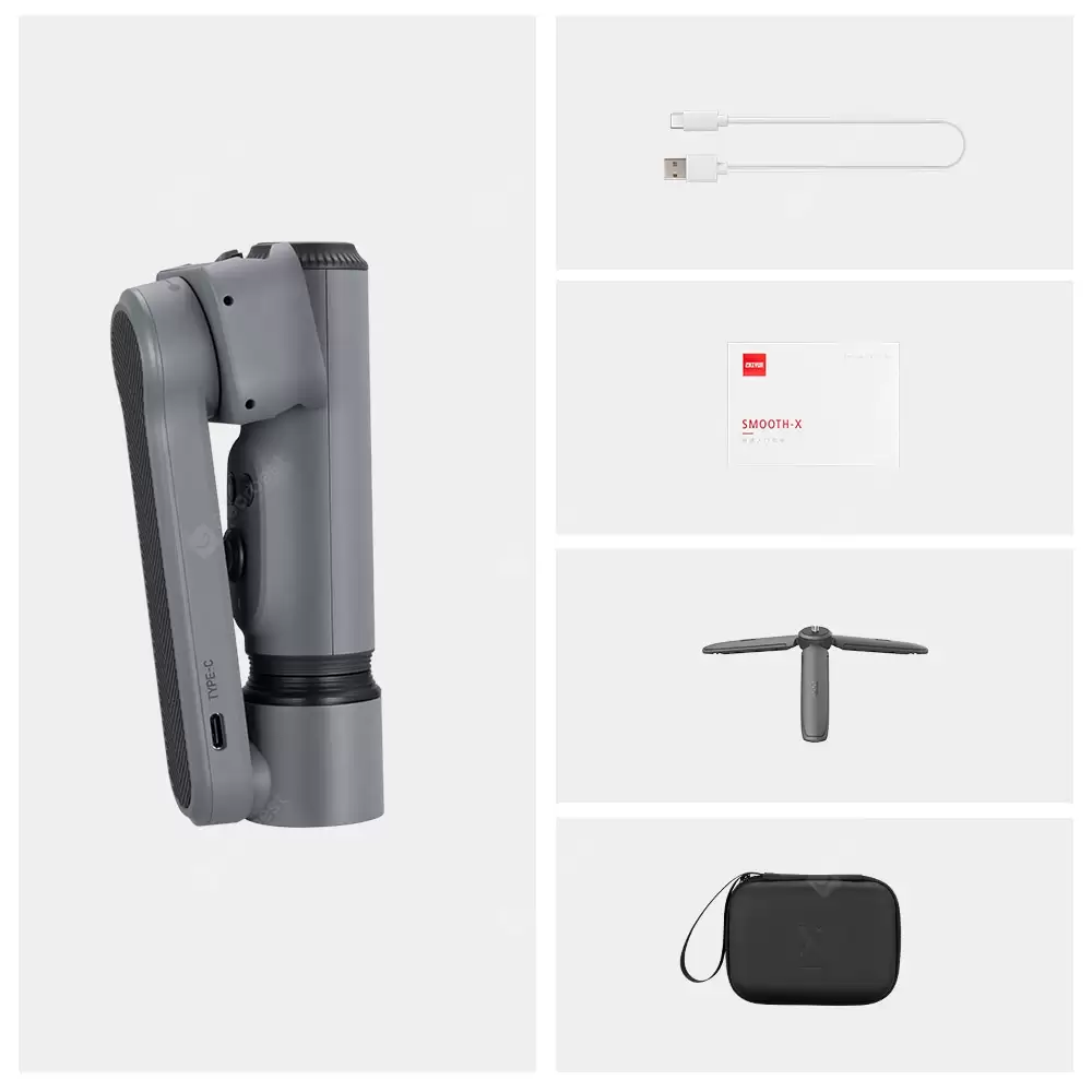 Order In Just $53.99 Zhiyun Official Smooth X Gimbal Selfie Stick Phone Handheld Stabilizer Npalo Smartphones For Iphone Xiaomi Redmi Huawei Samsung Oneplus At Gearbest With This Coupon