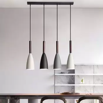 Order In Just $17.39 Modern 3/6 Pendant Lighting Nordic Minimalist Bar Pendant Lights Kitchen Island Hanging Lamps Dining Room Living Room Lights E27 At Aliexpress Deal Page