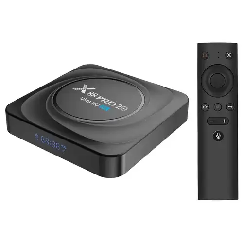 Order In Just $89.99 X88 Pro 20 Rk3566 Android 11 Rk3566 8gb/64gb Tv Box 1.8ghz 2.4g+5g Wifi Gigabit Lan Voice Remote With This Discount Coupon At Geekbuying